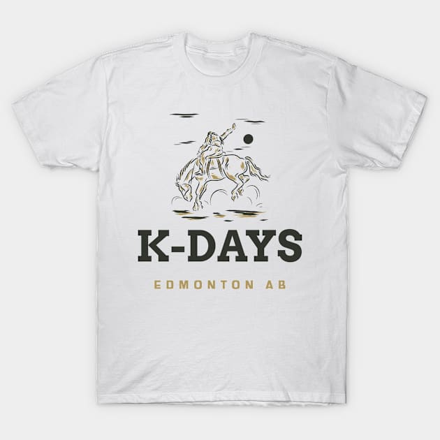 K-Days in Edmonton, Alberta T-Shirt by Canada Tees